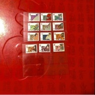 澳門郵票-1996-2007年12生肖郵票