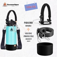 Vacuum Aqua 22oz 32oz 40oz Flask Tumbler Accessories for Aquaflask Paracord Handle And Silicon Boot 