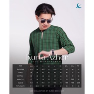 Kurta Azher Elrah Exclusive Baju Raya Sand Beige Champagne Khakis Green Brown Grey
