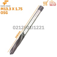 1561 Tap M13.3mm x 1.75 x 146mm Semi Spiral OSG Not Yamawa