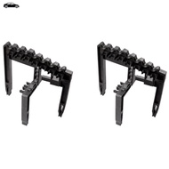 【hzsskkdssw03.sg】2X Golf Club Organizers Shafts Holder, Golf 9 Iron Club Holders Divider, ABS Shafts