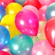 Jiajia Toys--No. 8 12 Inch Pearlescent Balloon 3pcs 30cm Ball Small Water Polo Metal Metallic Color 