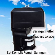 MESIN GX160 GX 200 engine air filter GX 160-GX 200 carburetor air filter cover/ air filter carbureto