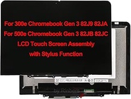 Rinbers 11.6 inch HD IPS LCD Module Display Touch Screen Panel Digitizer Assembly for Lenovo 300e 50