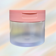 พร้อมส่งในไทย กระปุกใส่โทนเนอร์แพดใส่ลากลาสLaglaceได้ Toner Pad Jar with Tweezer กล่องเก็บแผ่นสำลี ก