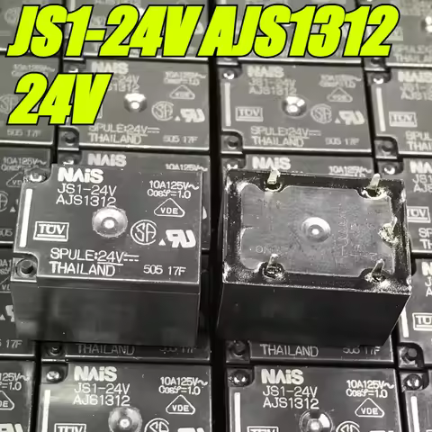 (Brand New Original)1pcs/lot 100% original genuine relay:JS1-24V AJS1312 24V 5pins power relay