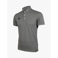 Warrix เสื้อโปโลวาริกซ์ วอริกซ์ รุ่น Classic Polo แขนสั้น คอปก สีล้วน ใส่สบายไม่ต้องรีด รหัส WA3315 