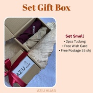 - Bawal Cotton Voile - & Suprise Box | Tudung Bawal B45 l Cotton Voile | Exclusive | Plain Cotton