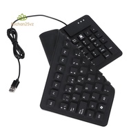 108 Keys Spanish Keyboard Quiet Silicone Keyboard Spanish Foldable Keyboard Waterproof Dustproof Key