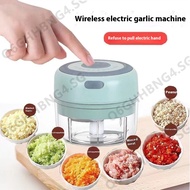 Mini Electric Garlic Crusher Wireless Electric Garlic Crusher Garlic Puller Garlic Mash Press Garlic