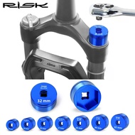 RISK Mountain Bike Front Fork Cap Socket Tool 20-32mm MTB Bicycle Front Shock Absorber Shoulder Slee