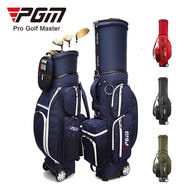 PGM multifunction telescopic waterproof golf bag with wheels thermostat bag can hold a full set of golf clubs