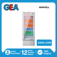 GEA EXPO-37FR SHOWCASE KULKAS PENDINGIN MINUMAN 4 RAK 1 PINTU ORIGINAL GARANSI RESMI