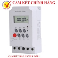 Thiết bị hẹn giờ bật tắt đèn đường máy bơm nước công suất lớn 3000W 25A 220V KG316T PIN TỰ SẠC MẪU M