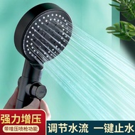 head shower shower rain set shower+head Black Samurai Pressurized Shower Head Shower Head Shower Hea