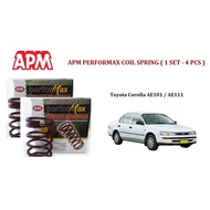 Toyota Corolla AE101, AE111 APM Performax Sport Coil Spring Suspension Set