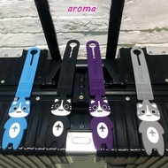 AROMA Airplane Suitcase Tag, Letter Handbag Label Travel Luggage Tag, Fashion Baggage Name Tags Bagg