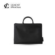 Leacat Laptop Bag 13 14 15 15.6 inch Handbag Women Notebook Bag For  PU Handle Luxury briefcase bags