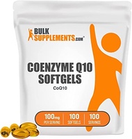 ▶$1 Shop Coupon◀  Bulkplements Coenzyme Q10 Softgels - CoQ10 plement - Coenzyme Q10 100mg plement -