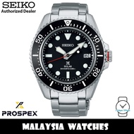 Seiko Prospex SNE589P1 Divers Solar Power Black Dial Sapphire Crystal Glass Stainless Steel Men's Watch