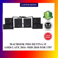 Macbok Pro Retina 15" A1820 Original Replacement Battery for A1707(Late 16 - Mid 17)