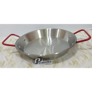 MERAH Red Handle Stainless Steel Frying Pan Fx812-22Cm/ Stainless Steel Frying Pan
