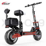 2026 NEW SEALUP Q29 สกู็ดเตอร์ ระยะ160KMความเร็ว 55km/h รับ200kg มอเตอร์1000W สกูตเตอร์ scooter ไฟฟ้