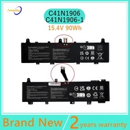 C41N1906 C41N1906-1 Battery For ASUS ROG Zephyrus Duo 15 GX550 GX550LWS GX550LXS TUF Gaming F15 FX50