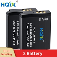 HQIX แบตเตอรี่ชาร์จ LB-015กล้องดิจิตอลสำหรับ Kodak PIXPRO WPZ2