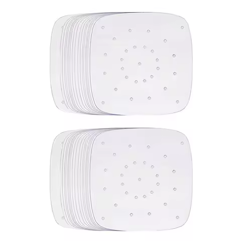 Air Fryer Parchment Paper Liners(9x9 Inch) 200Pcs Large Compatible for xxL Philips, NuWave Brio, Che