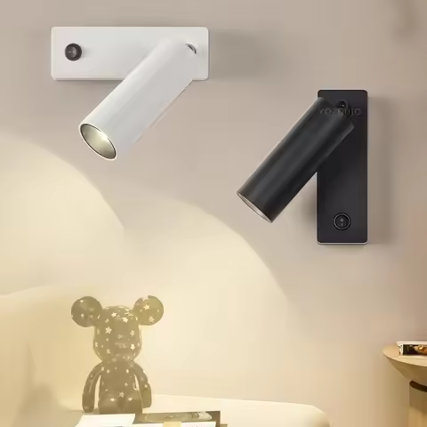 Eye Protection LED Reading Light Wall Lamp 360°Rotatable Folding 3W5W Spotlight AC85-230V Anti Glare