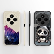 For Xiaomi Redmi 14C 14R Case Casing Fashion Cartoon Liquid Silicone Protective Back Cover For Redmi