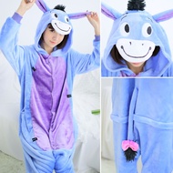 Eeyore Pajamas Women Kigurumi Animal Cosplay Costume Onesie Men Sleepwear