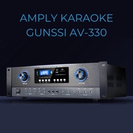 Gunssi AV 330 instant push-up karaoke amplifier - - 12-shell family karaoke amplifier with huge capa