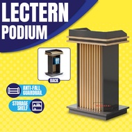 LuxPod Podium Rostrum Lectern Stand Podium Stage Stand Meeting Reception Lecture Hall Table Host Spe