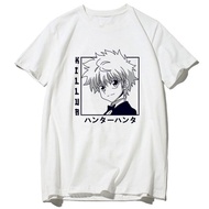 เสื้อยืด พิมพ์ลายกราฟิกการ์ตูนอนิเมะ Hunter X Hunter สไตล์ญี่ปุ่น ฮาราจูกุ สําหรับผู้ชาย และผู้หญิง เสื้อยืดลำลองฤดูร้อน S-5XL