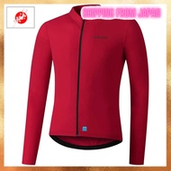 Shimano Cycling Jersey Element Long Sleeve Jersey Red M (European size) Height recommendation: 172-1