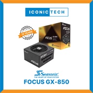Seasonic Focus GX Series 650W 750W 850W 80 Plus Gold Full Modular PSU (650W/750W/850W)