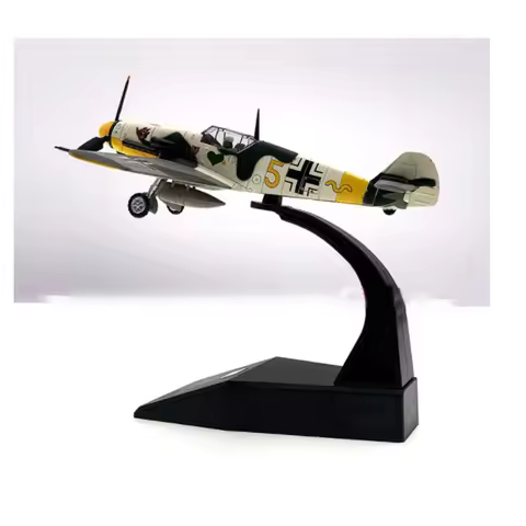 JASON TUTU 1/72 Scale Diecast Alloy Model German Fighter War Thunder BF109F4 Military Missile Bomber