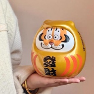 Genuine Alexander The Fat Tiger Fortune Dharma Figure Doll Ornament Gift