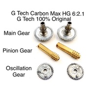 G Tech Carbon Max HG (6:2.1)(5:2.1)Pinion Gear Slider Oscillation 100% G-Tech