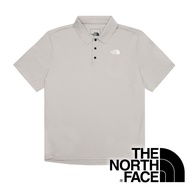 [THE NORTH FACE United States] Men's Short-Sleeved Quick-Drying POLO Top {Gray} NF0A87W1