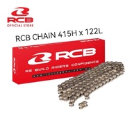 RCB RACING BOY 415H GOLD CHAIN 122L RANTAI HEAVYDUTY