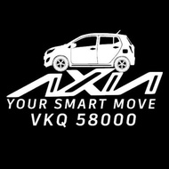 [Ready Stock] Perodua Axia Custom Sticker Oil Cap Sticker Free Add Plat Number