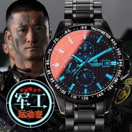 AT/♐Swiss Special Forces Army Style Watch Watch Men's Black Technology Automatic Mechanical Watch Genuine Bestdon Waterp