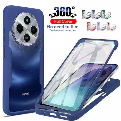 Shockproof 360° Full Body Cover Case For Xiaomi Redmi 14C 15C 13C Turbo 3 12C 12 10A 10 10C A1 A2 Pl