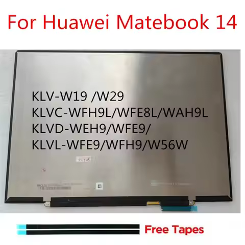 For Huawei MateBook 14 KLV-W19 W29 KLVC-WFH9L KLVD-WEH9 KLVD-WFE9 KLVL-WFE9 WFH9 WDH9 KLVL-W56W ​W76