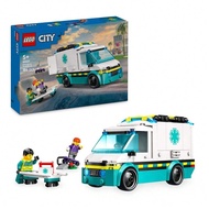 LEGO Emergency Ambulance 60451 Kids Building Block Set