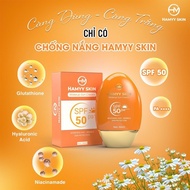 Hamyy Skin sunscreen - Genuine, Hamyy Skin broad-spectrum sunscreen to tone up and protect your faci