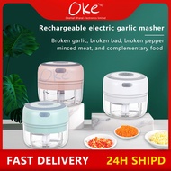 Goods in stock Mini Electric Garlic Masher Kitchen Grinder Speedy Chopper Choper Coper Blender Bland